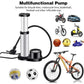 Compatible & Super Easy Portable High Pressure Foot Air Pump For Cycle, Motorcycle, Scooty & Car