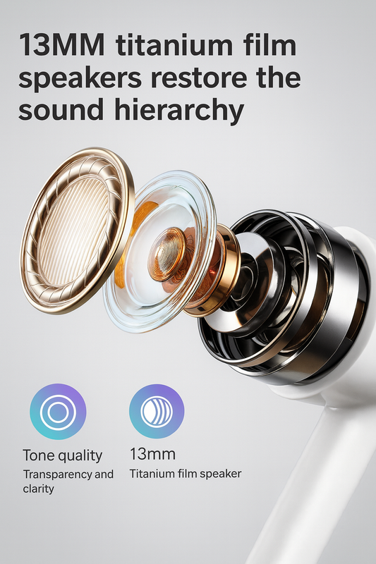 Crystal Sound True Wireless Earbuds